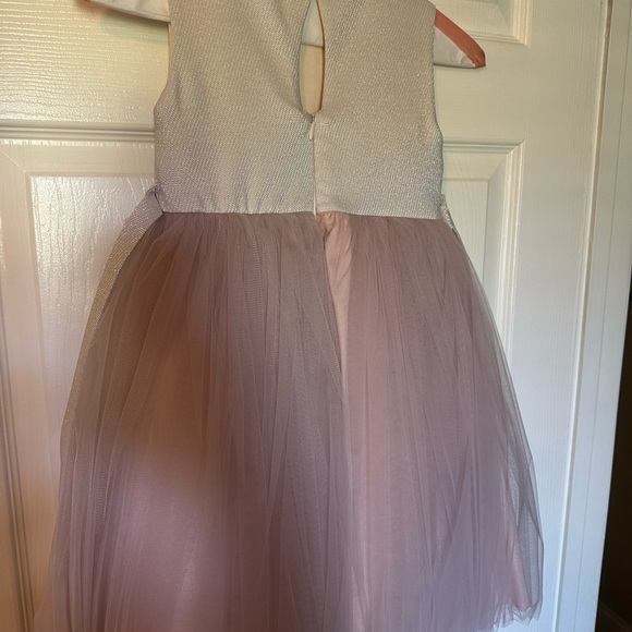 Flower girl dress. Blush tile bottom - Picture 4 of 5